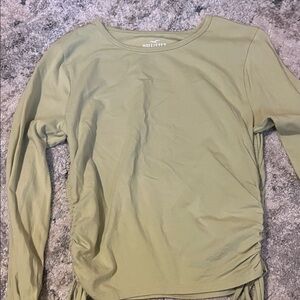 Hollister baby tee long sleeve